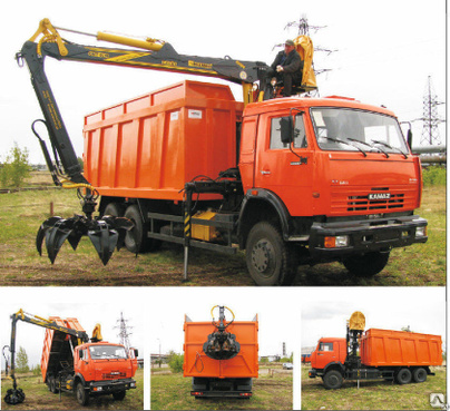 Аренда мусоровоза хапуга КАМАЗ, 1 рейс