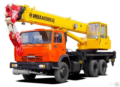 Автокран 25т/22м в аренду
