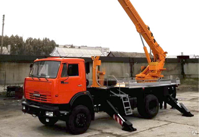 Аренда автовышки 28 м