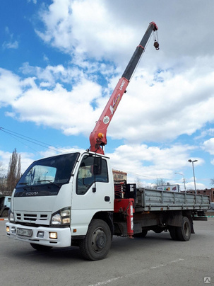 Аренда манипулятора 2,5 т борт Isuzu