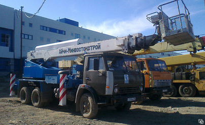 Аренда автовышки 32 м, 0.3 т