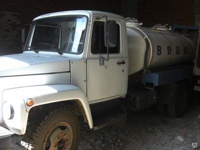 Доставка технической воды автоцистерной ГАЗ 3309 (1 рейс, 4м3)