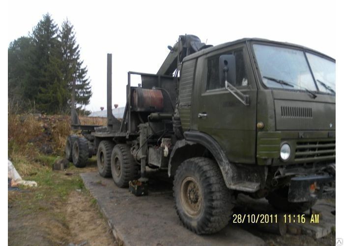 Аренда Трубовоза Камаз 4310 с манипулятором