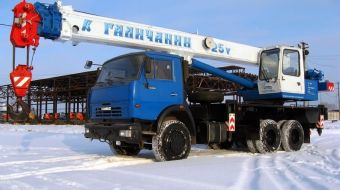 Аренда автокрана: 16, 25, 32, 40 тонн