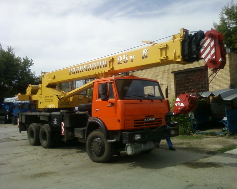 Аренда автокрана 25 т