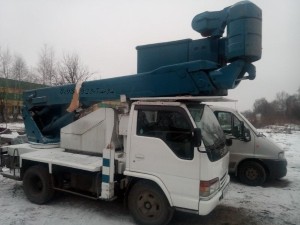 аренда автовышки TADANO НА БАЗЕ ISUZU 15М