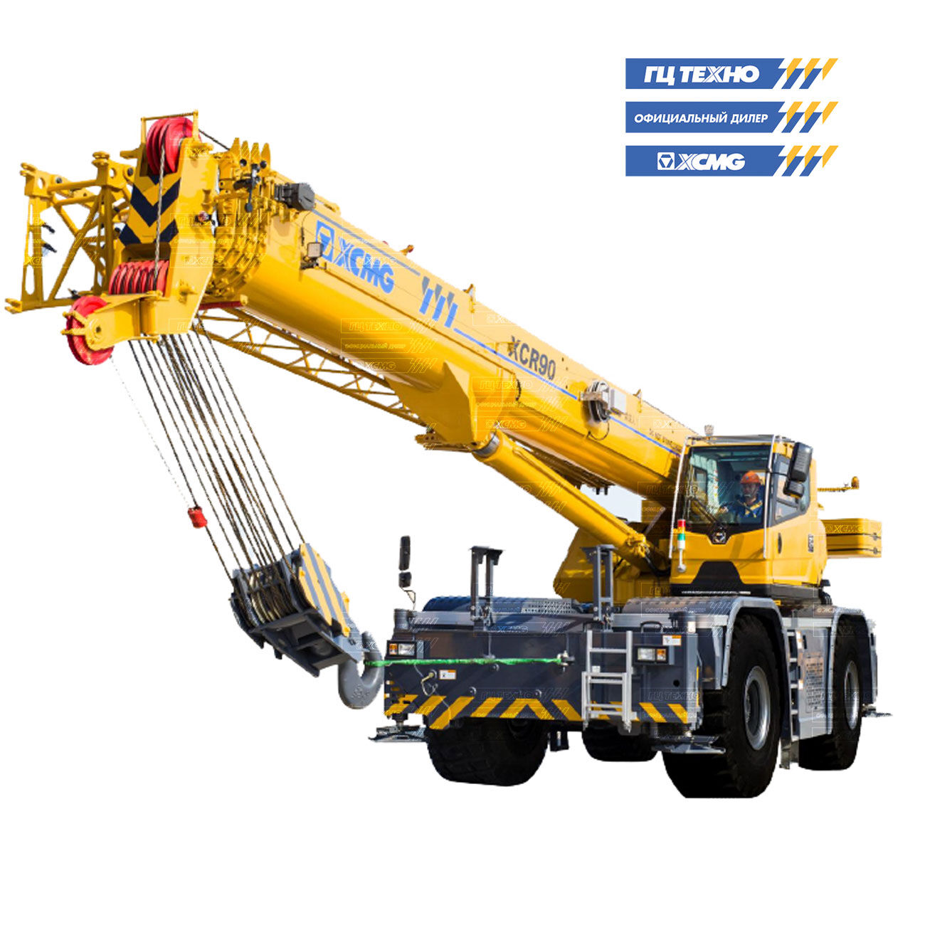 Аренда короткобазного автокрана XCMG 60 т