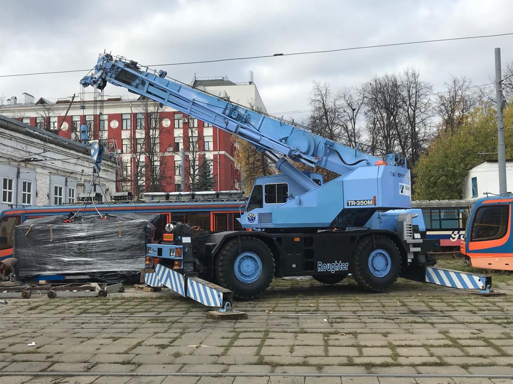 Аренда короткобазного японского автокрана, 35 тонн