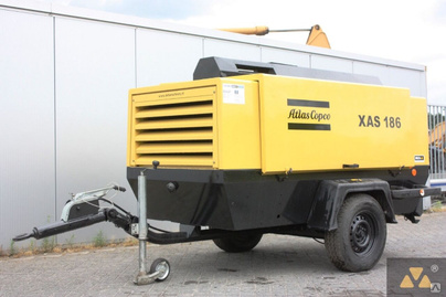 Аренда компрессора Atlas Copco XAHS 186 на шасси