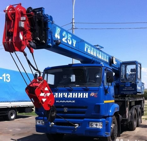 Автокран 25 т в аренду