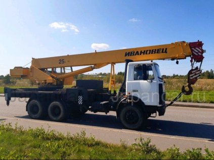 Автокран 25 тонн в аренду, услуги