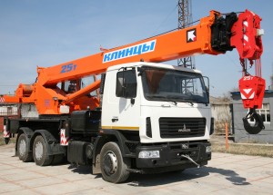 Автокран Клинцы 25 тонн в аренду