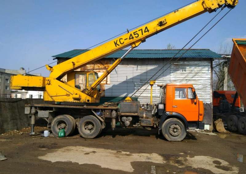Автокран на базе Камаз 25 тонн