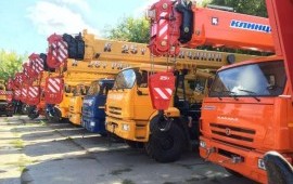 Автокран на базе камаз 25тонн/22м, 32тонн/32м