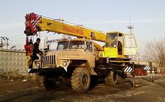 Автокран вездеход 14т