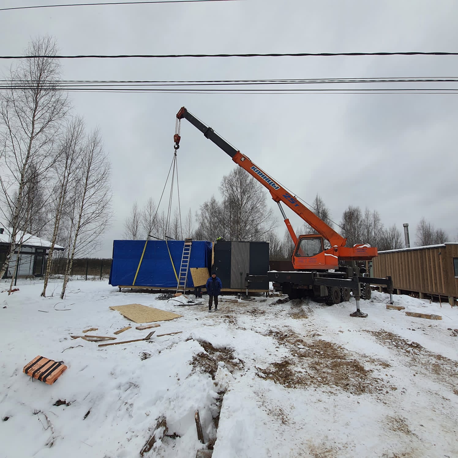 Автокран вездеход 25 тонн в аренду