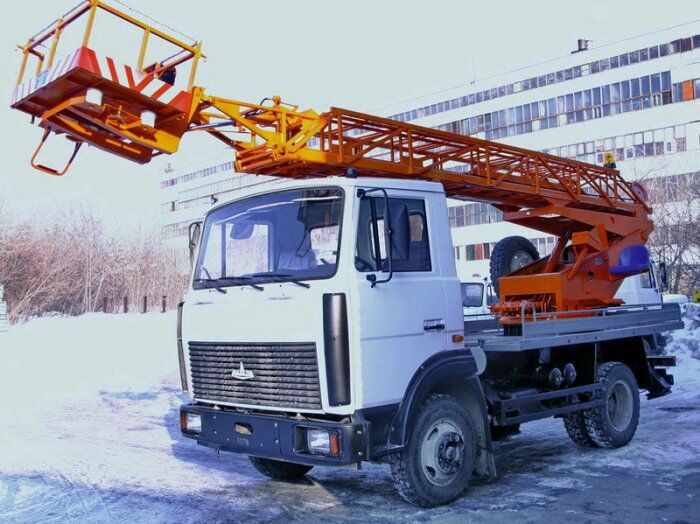 Автовышка 18-22 м колено