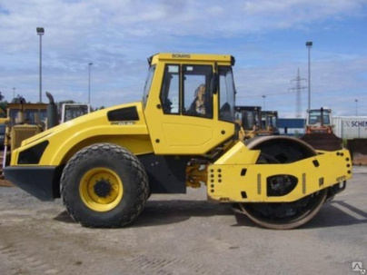 Аренда катка грунтового Bomag 16 т с водителем