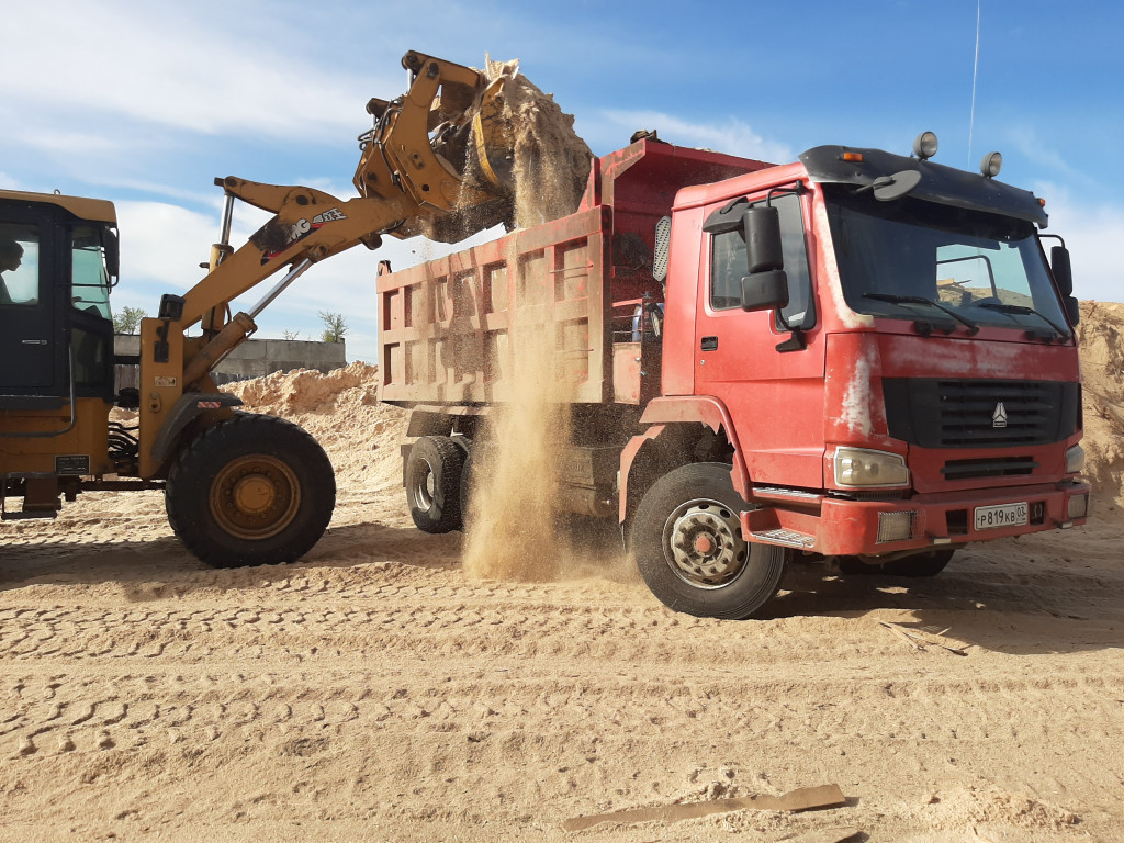 Услуги самосвала до 25 тонн Улан-Удэ