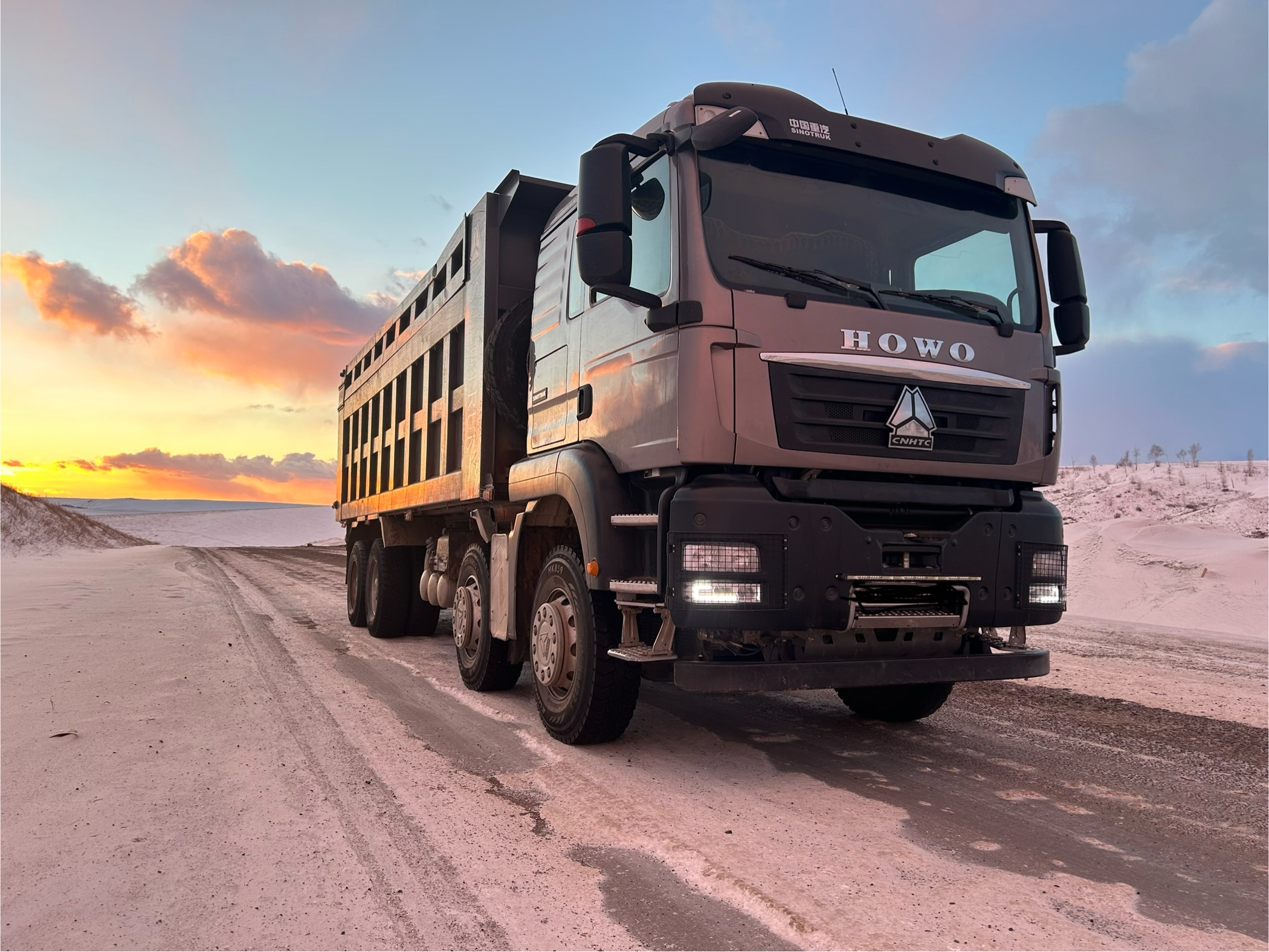 Услуги самосвала Howo