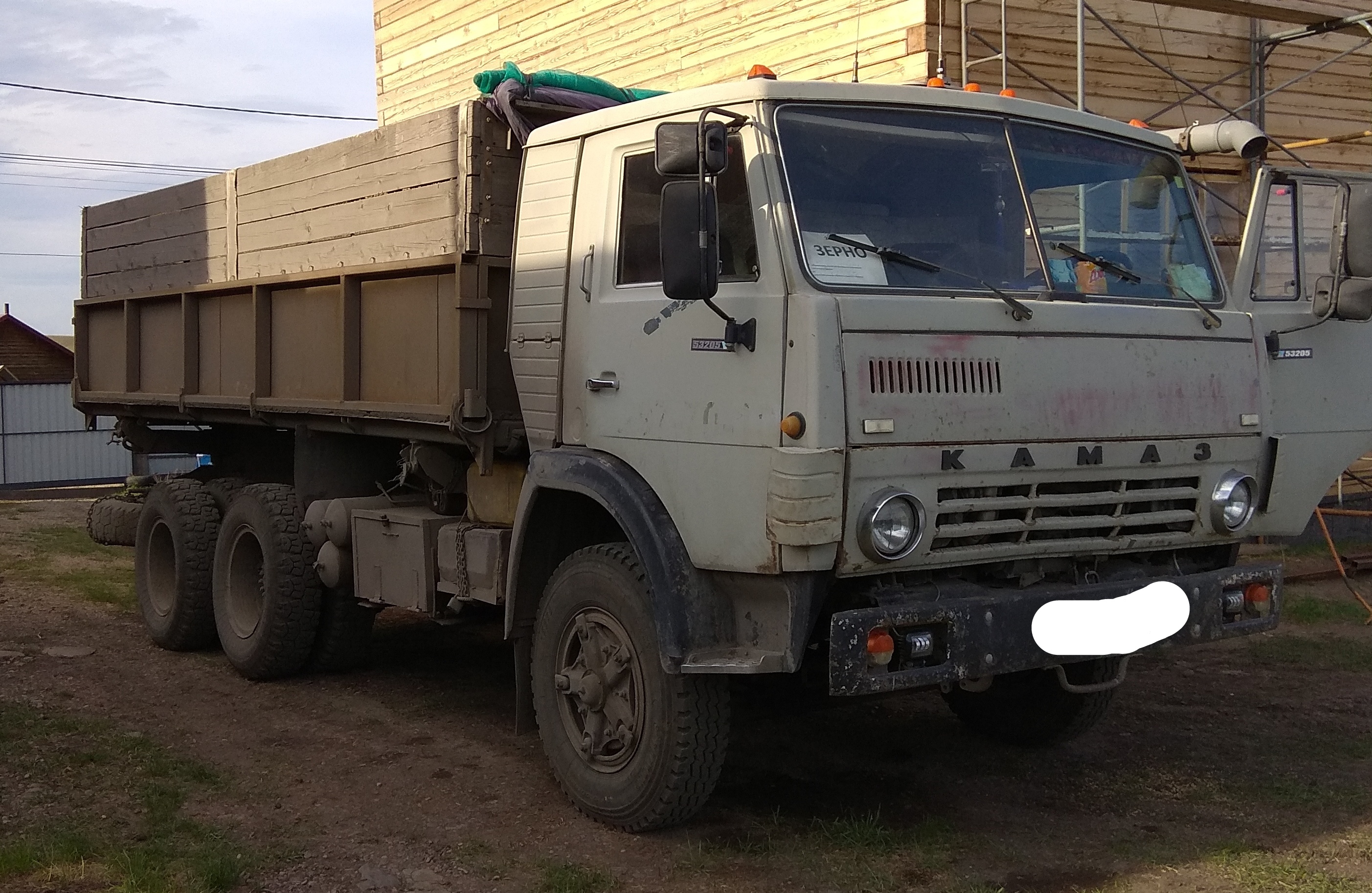 КамАЗ самосвал боковая разгрузка