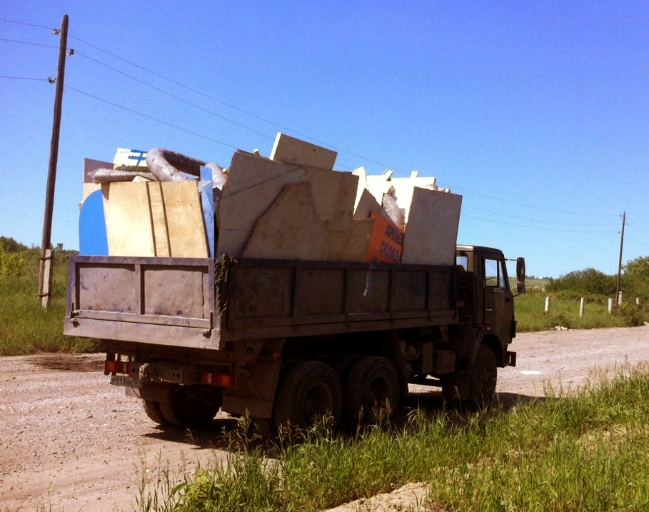 Услуги самосвала 10т, вывоз строительного мусора