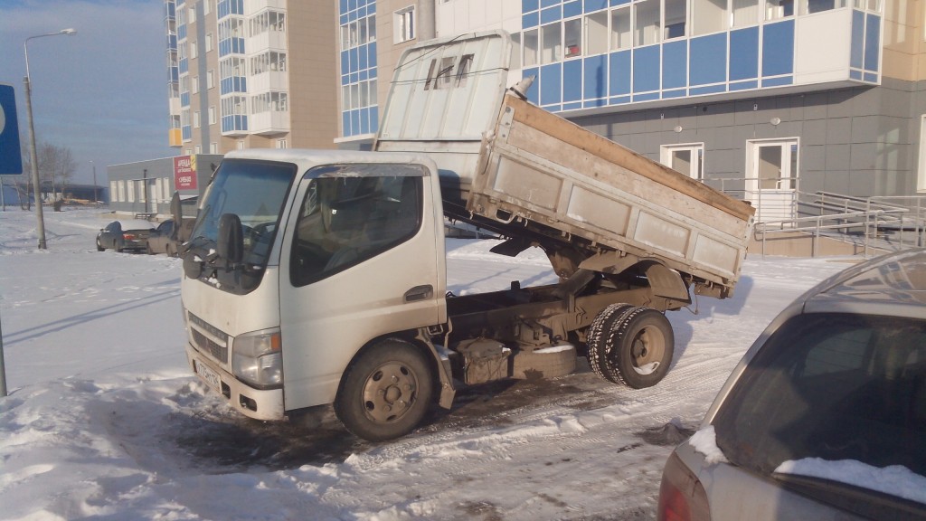 Самосвал до 3.5 тонн с водителем