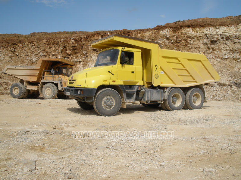 Сдам в аренду                            самосвал                            Татра Т-163 от собственника Дима