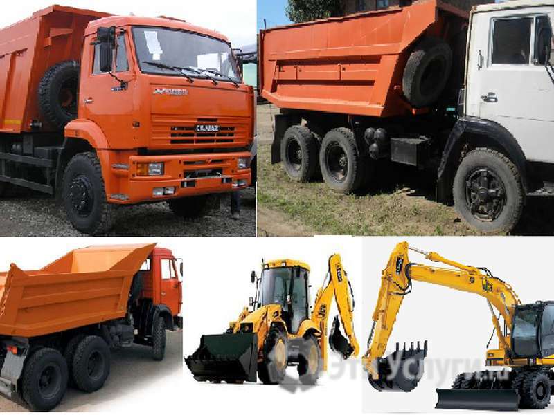 Услуги Камазов самосвалов