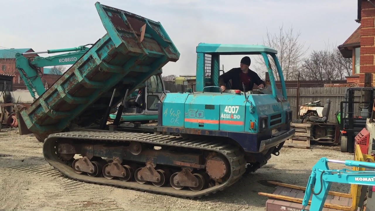 Японский Самосвал на гусеницах