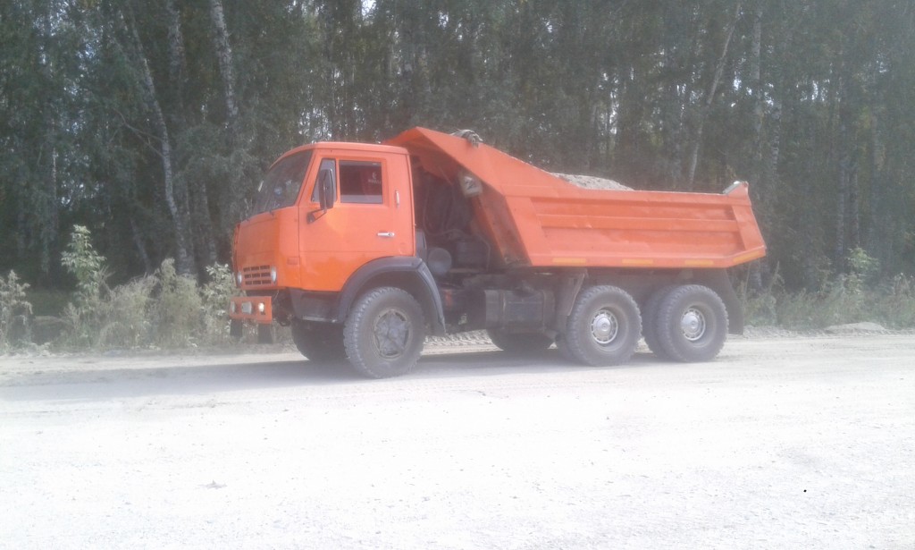 Услуги самосвала камаз