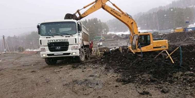 Отсыпка дорог, перевозка грузов