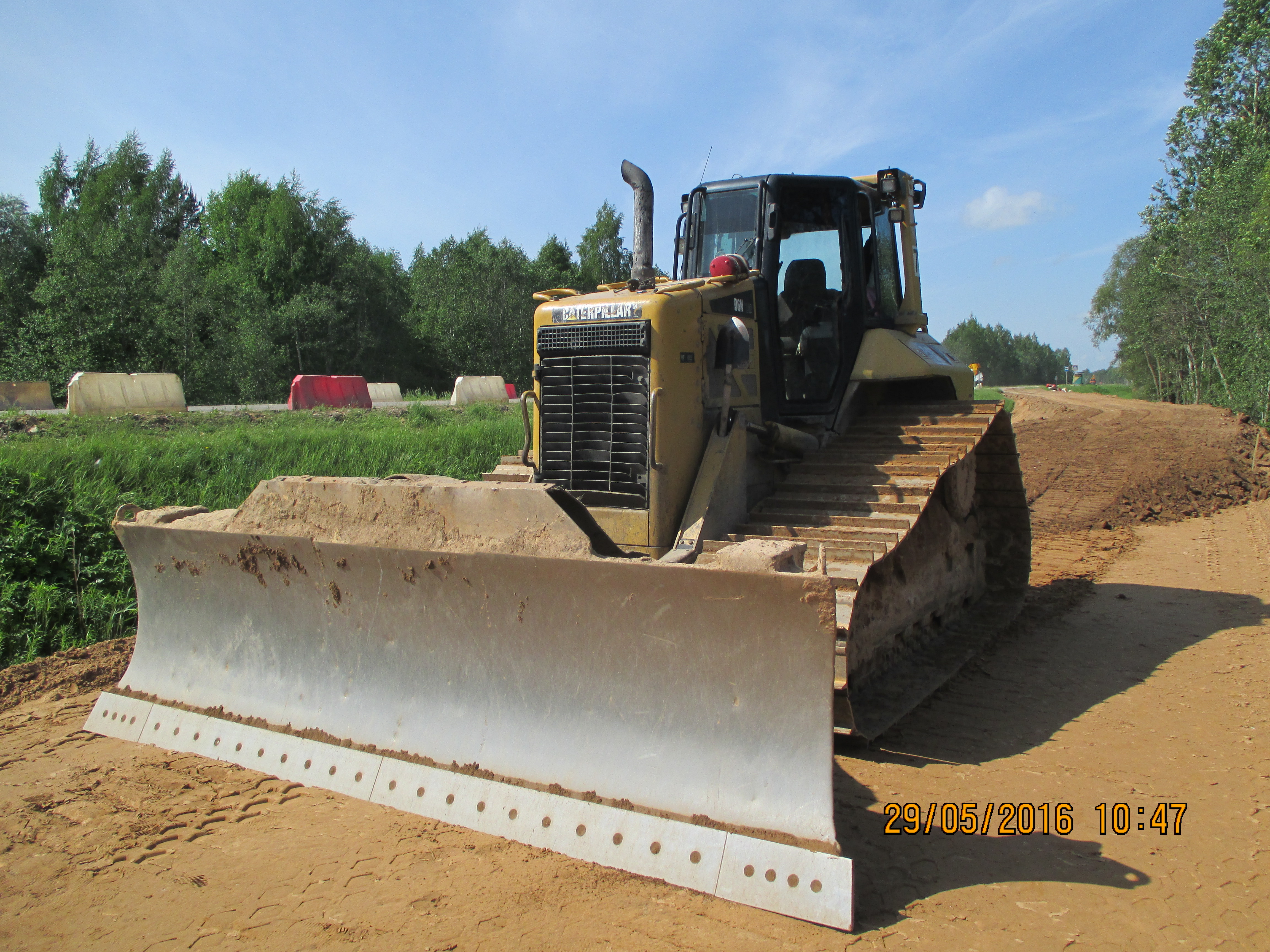 Бульдозеры CAT D6N болотные