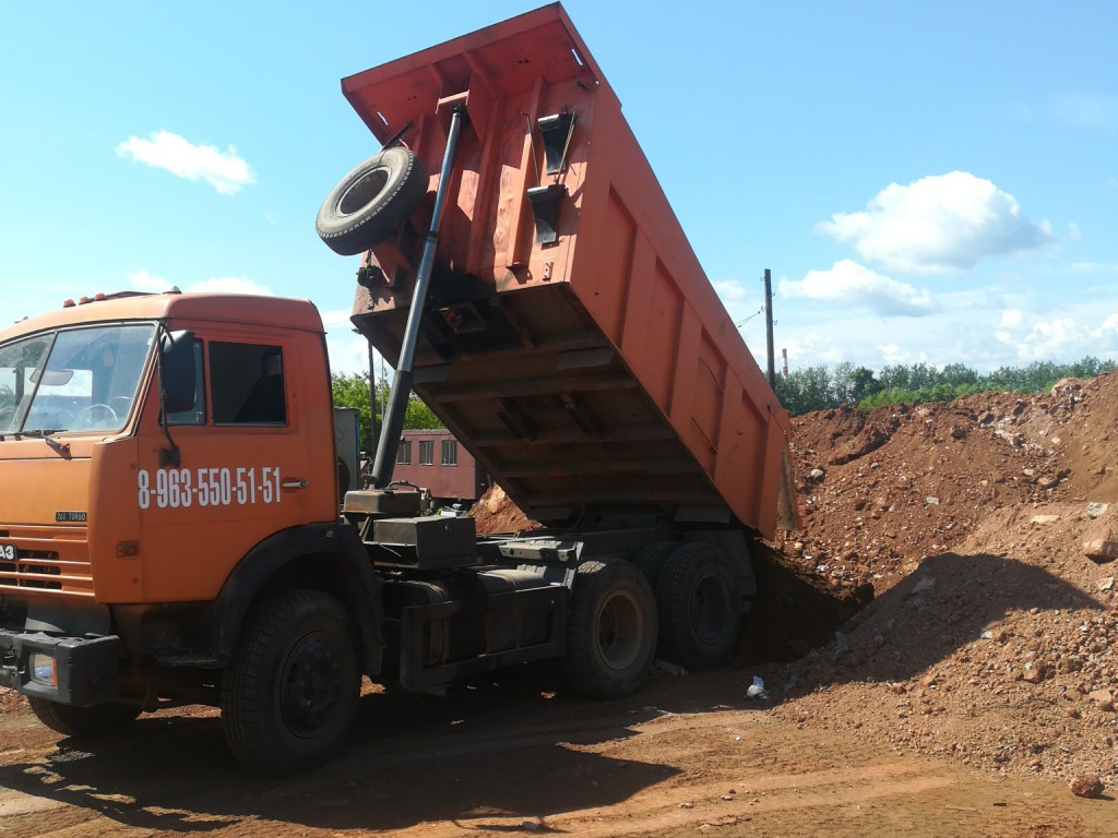 Щебень. Песок. Грунт. Доставка