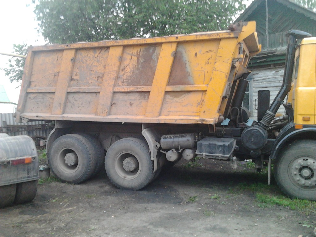 Услуги самосвала маз