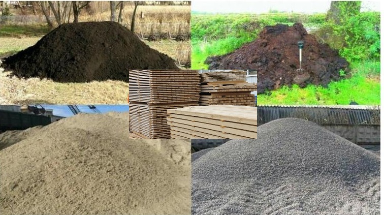 Привезу песок, навоз, тоф, щебень, пиломатериал.