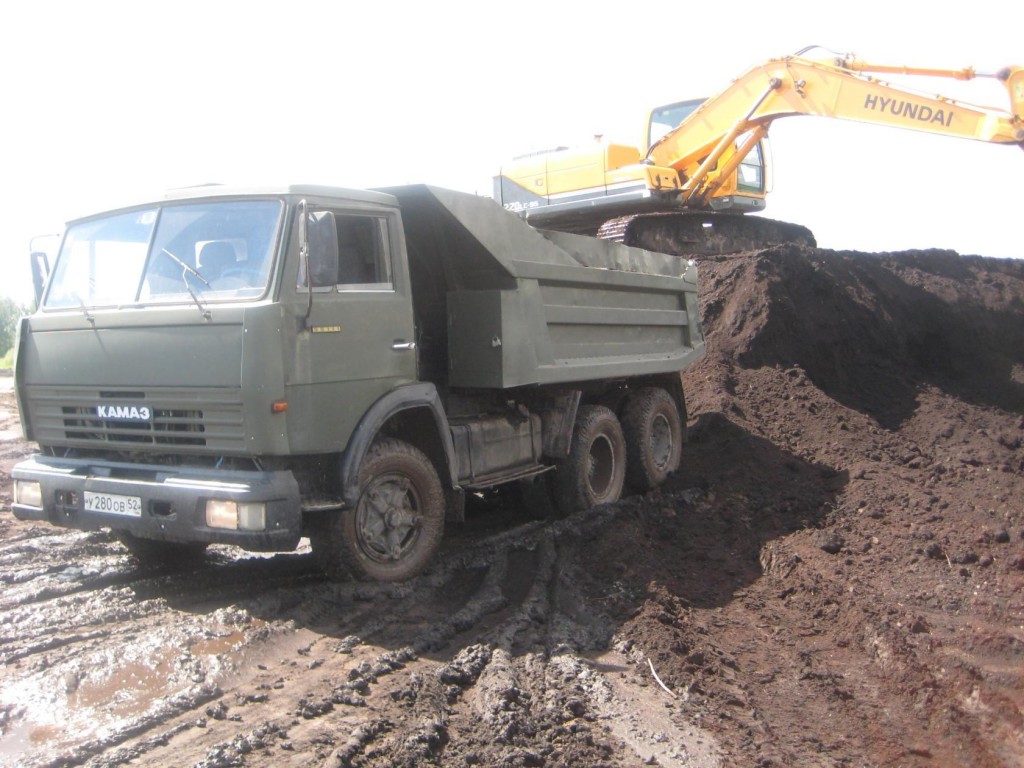 Услуги самосвала. Доставка сыпучих грузов. Аренда.