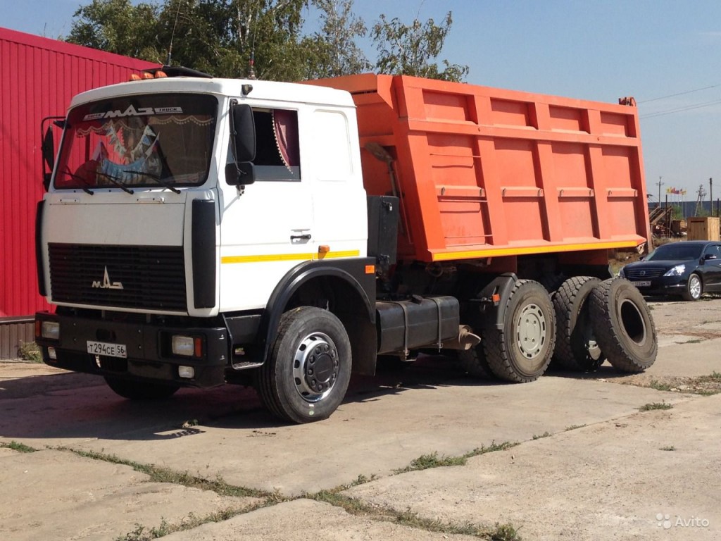 Самосвалы 16 - 25 кубов