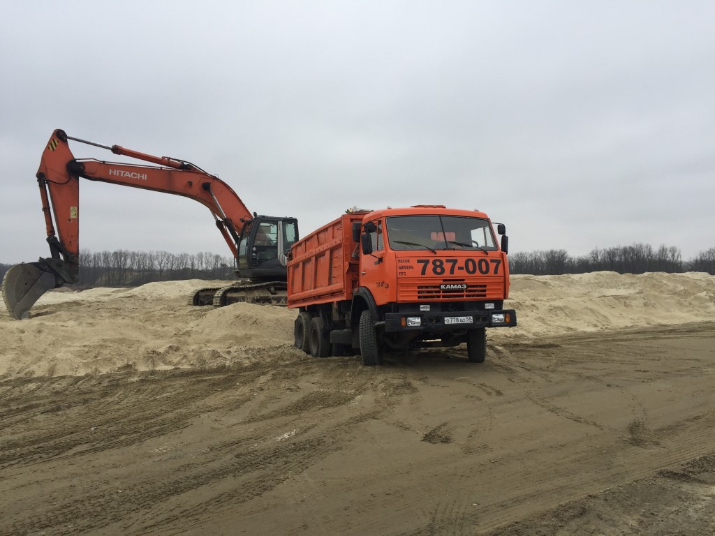Доставка песка,щебня,пгс и др. Вывоз мусора,снега.
