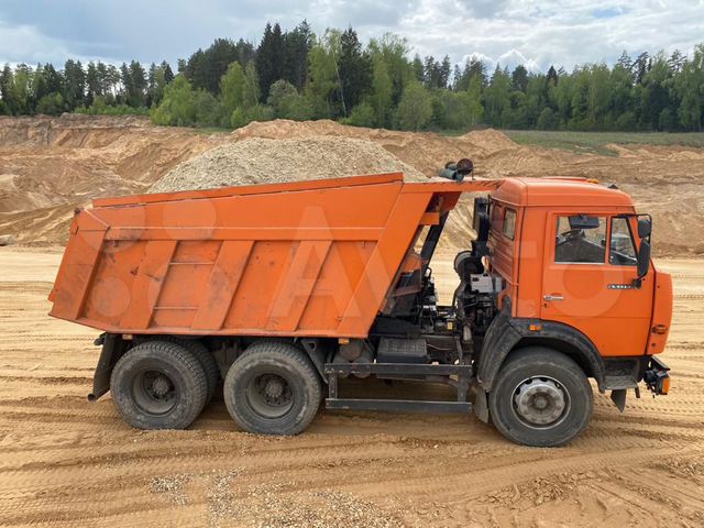 Самосвалом Доставка песок, галька, щебень ПГС