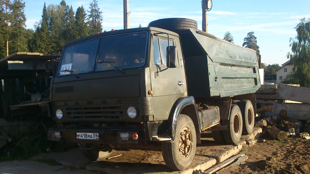 Аренда самосвала камаз 55111