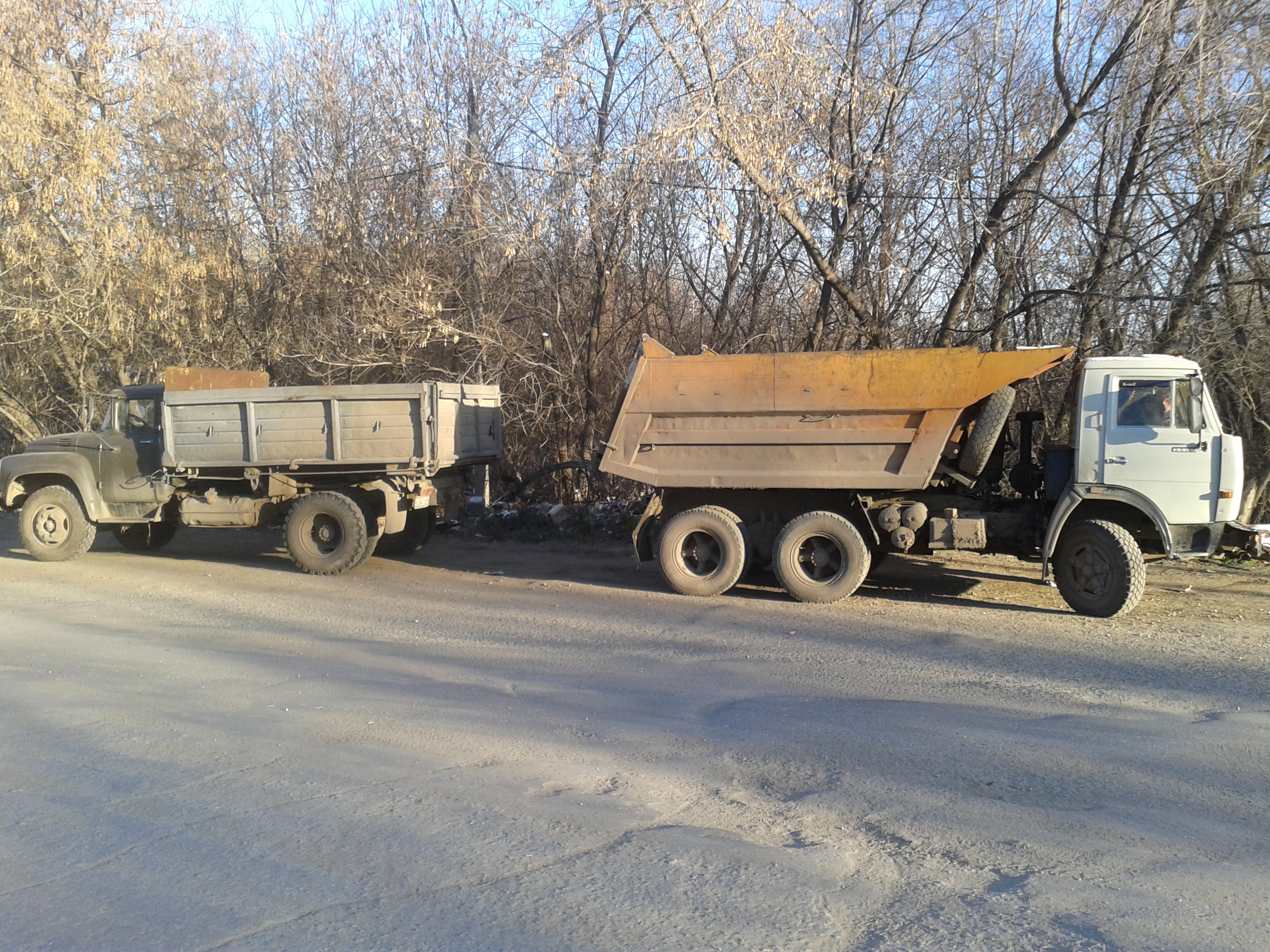 Услуги самосвалов от собственника Андрей