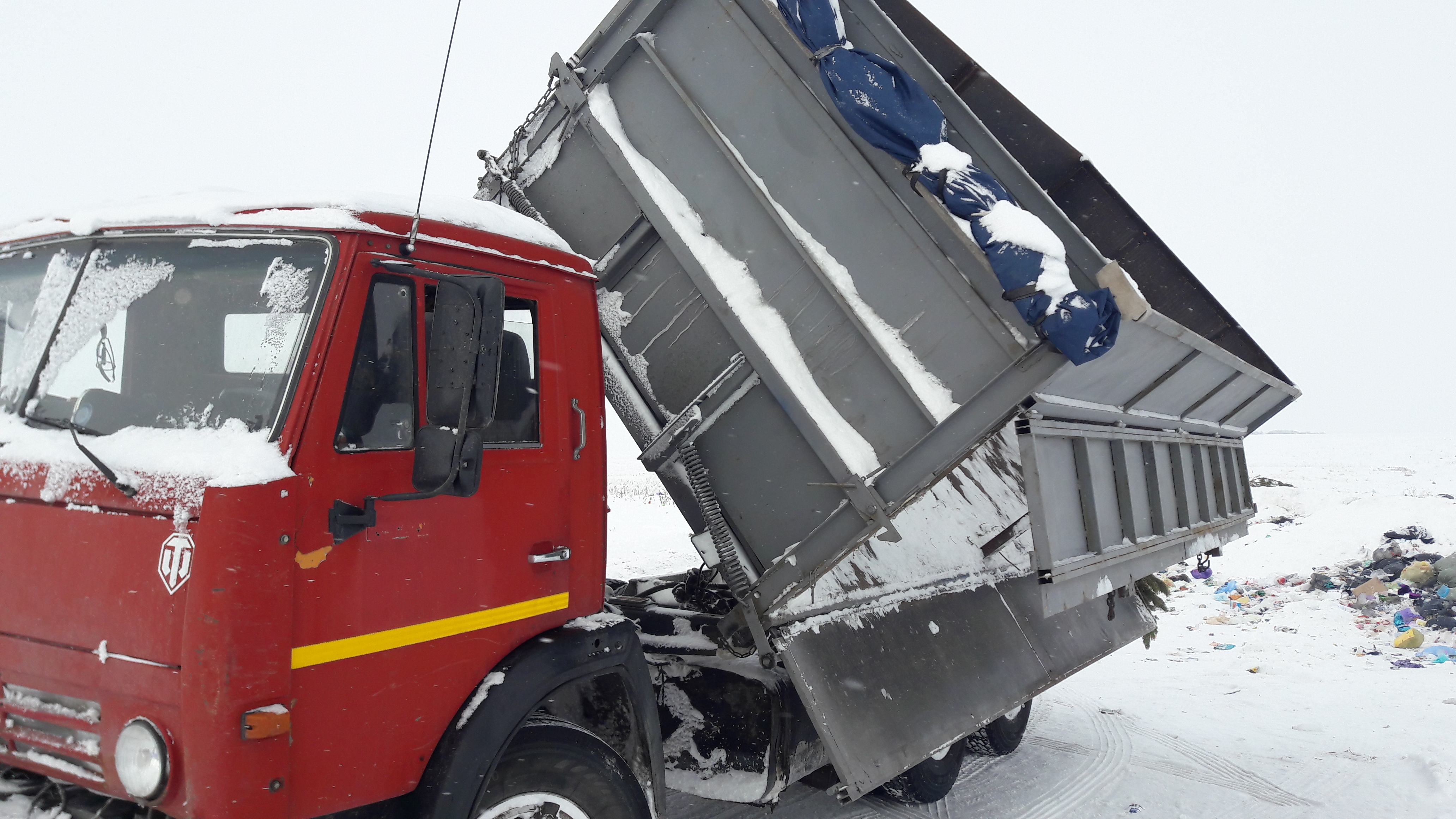 Вывоз снега и сыпучих грузов