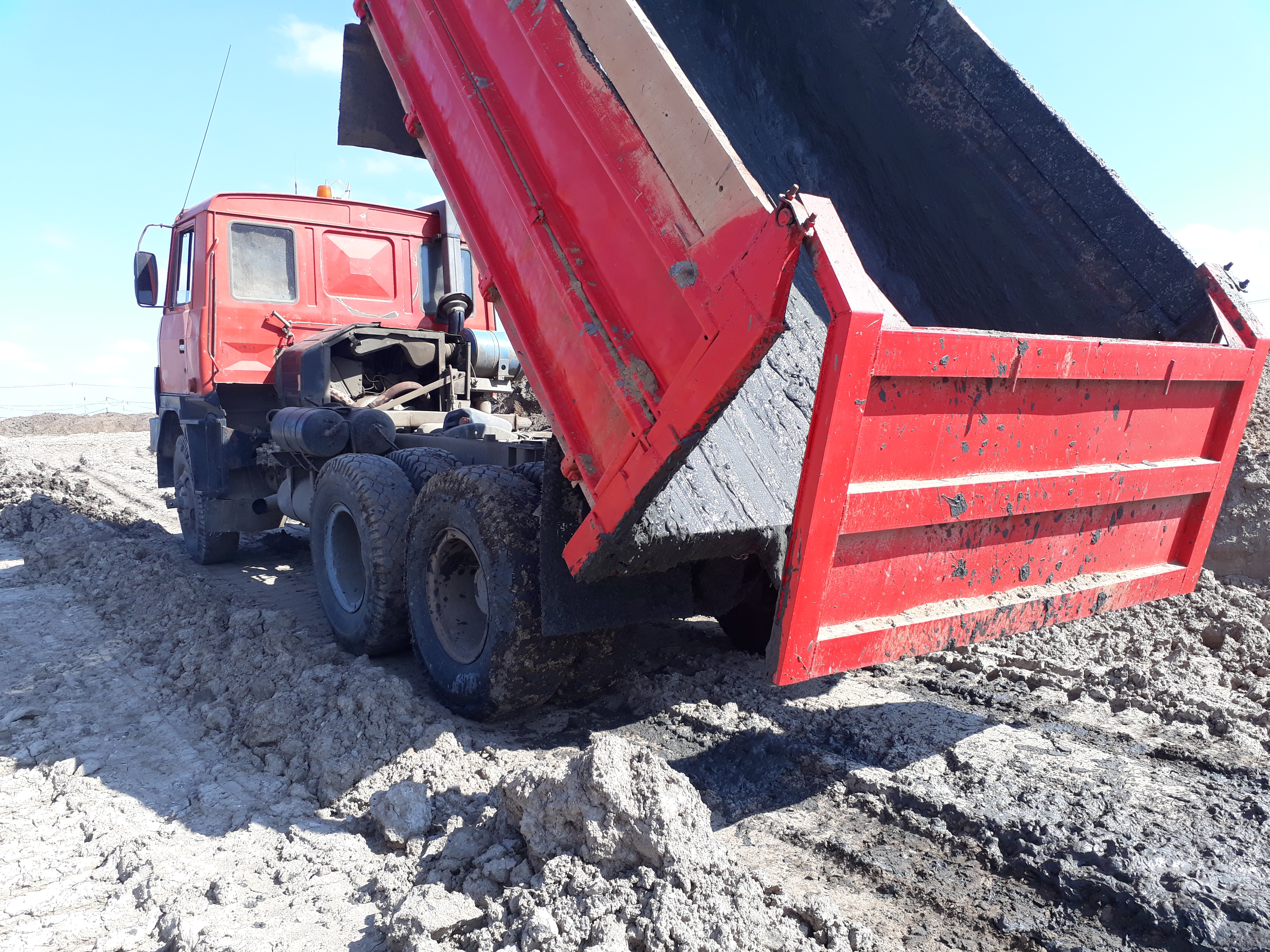 Самосвал ТАТРА 6х6