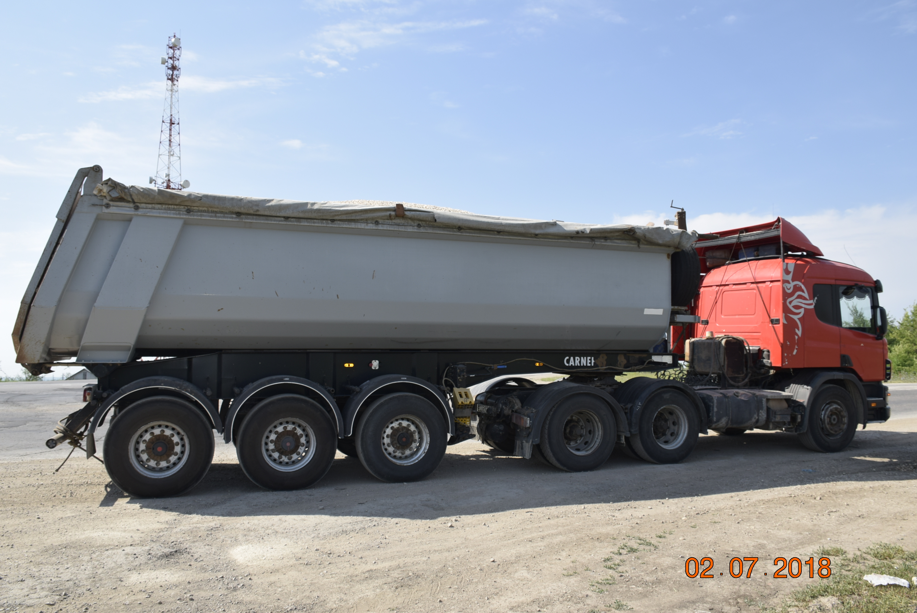 Тонар самосвальный 34 куба аренда