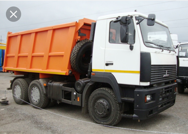 Услуги самосвала 20-25тонн