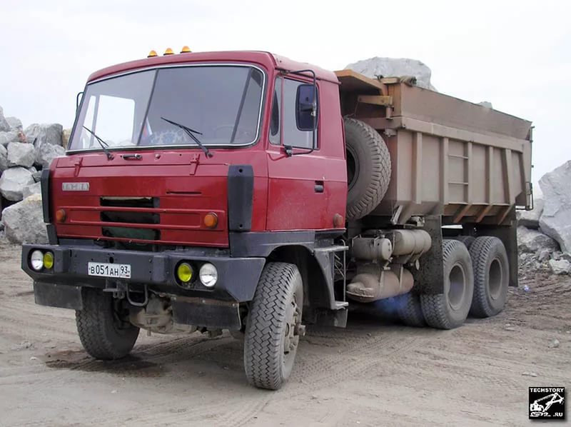 Полноприводные  самосвалы TATRA