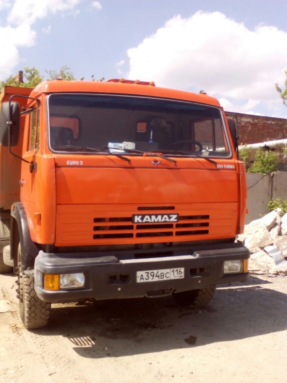 Услуги самосвала камаз