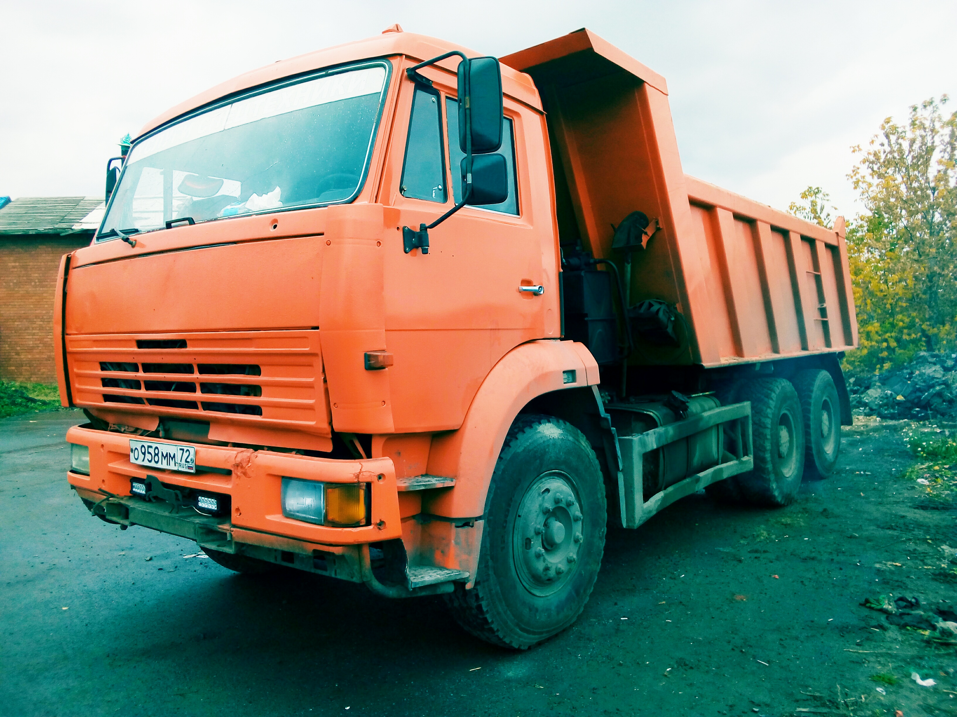 Услуги самосвала