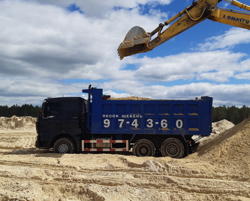 Песок Щебень Торф Чернозем